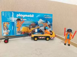 Tractor De Remolque Playmobil